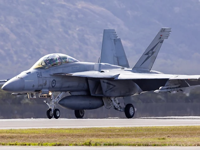 McDonnell Douglas F/A-18 Hornet.