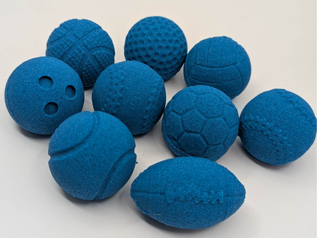 Sports Ball Bath Bomb Mold Set