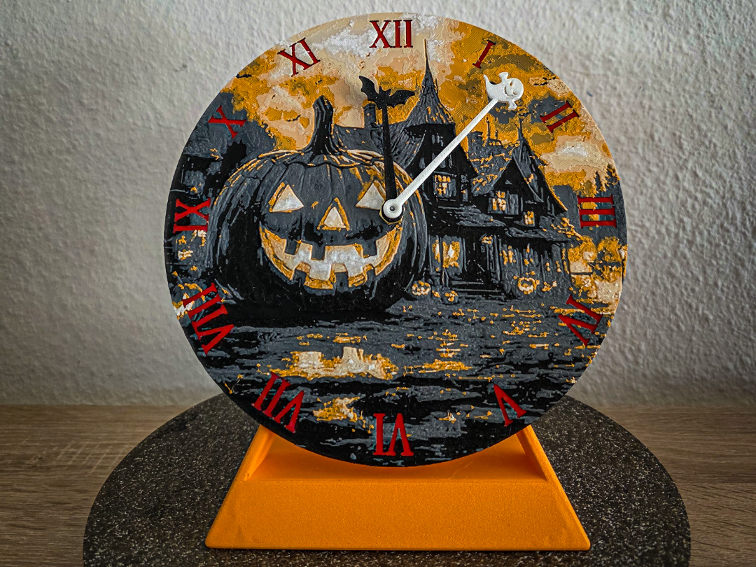 Halloween Uhr