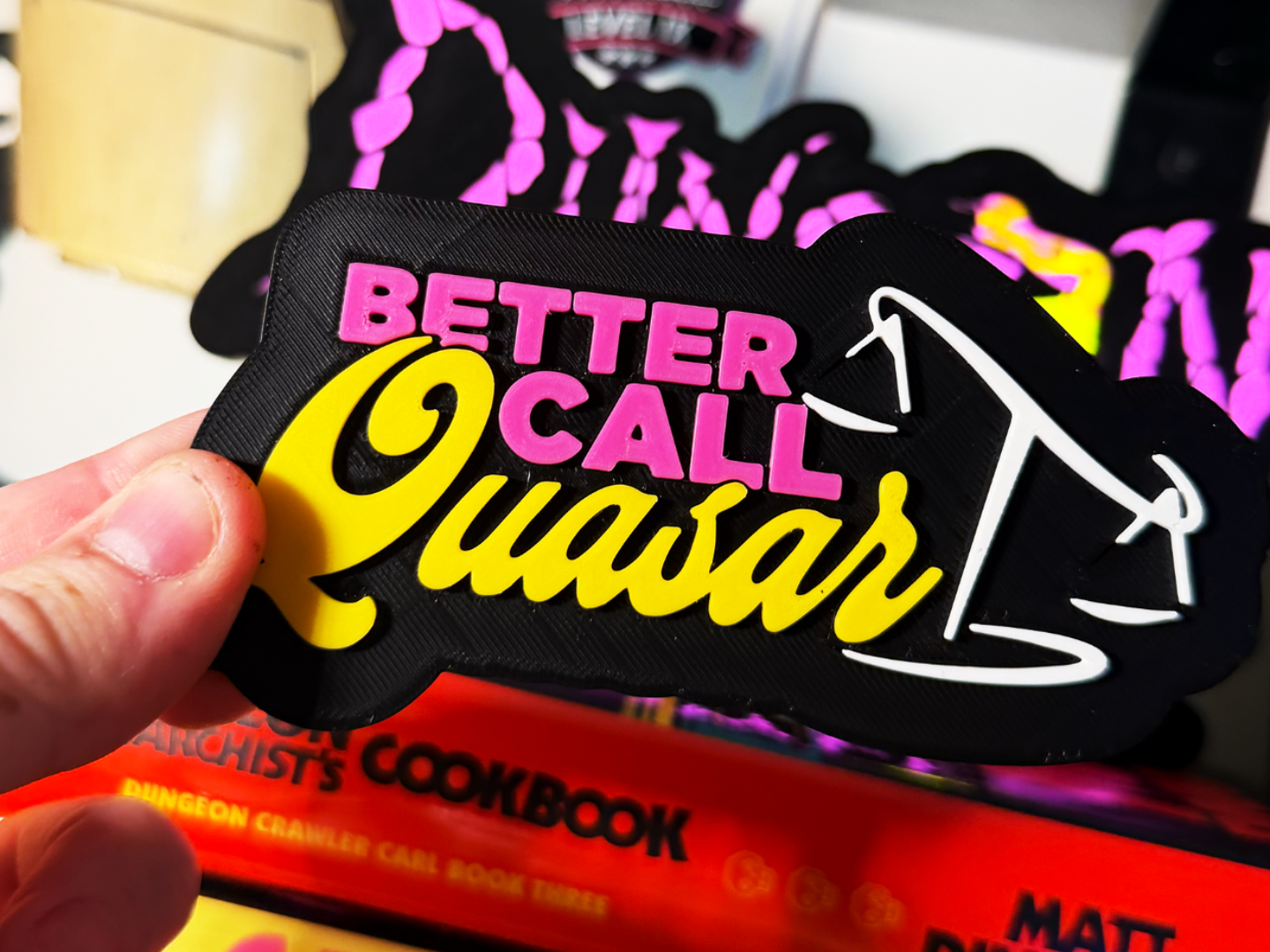 Dungeon Crawler Carl Sign | Better Call Quasar