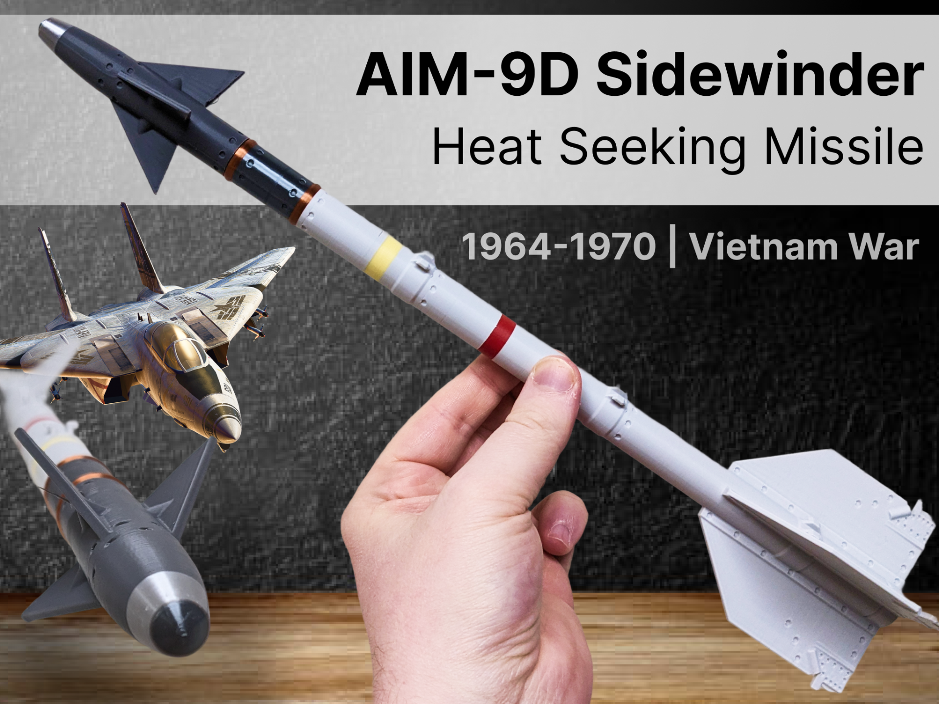 AIM-9D Heat Seeking Missile from Vietnam Era