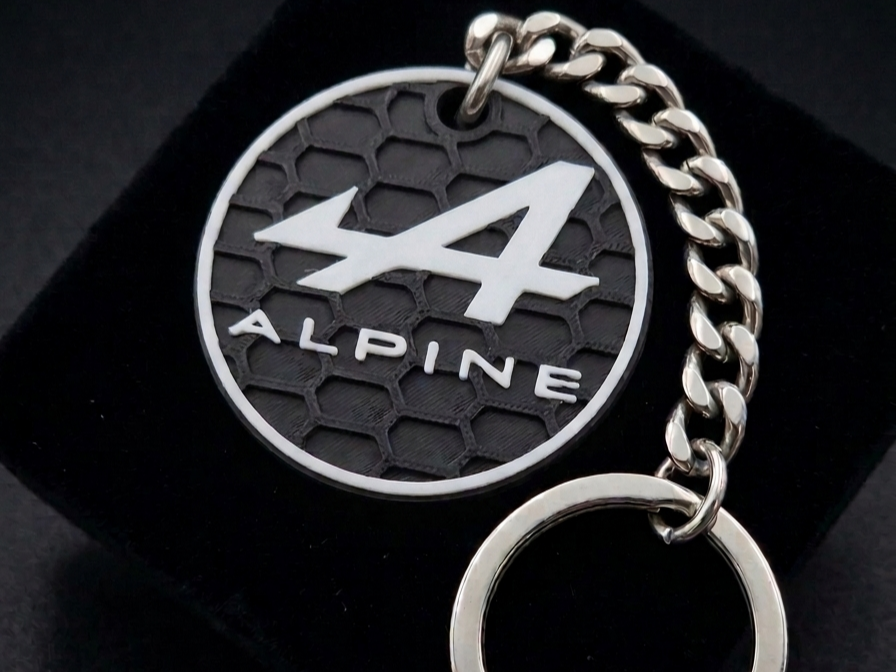 Portachiavi logo Alpine