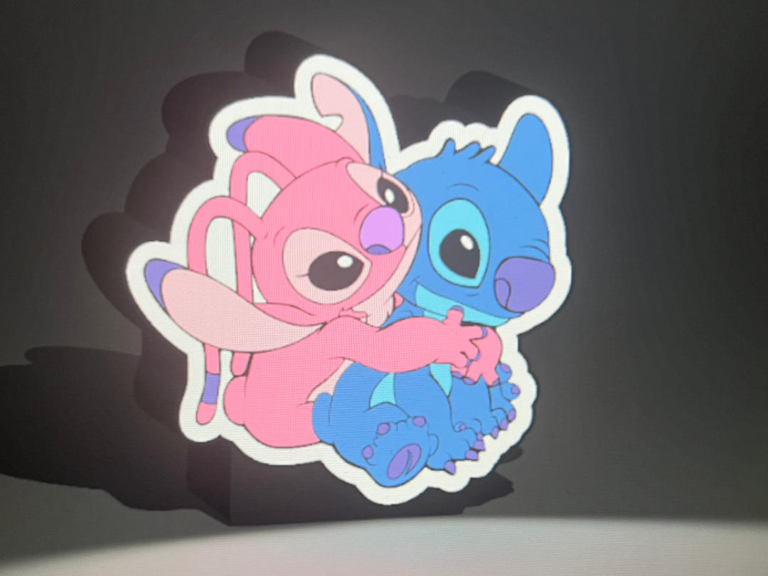 Stitch & Angel Lightbox