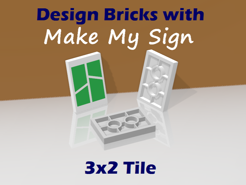 Tile 3x2 - Make own Bricks