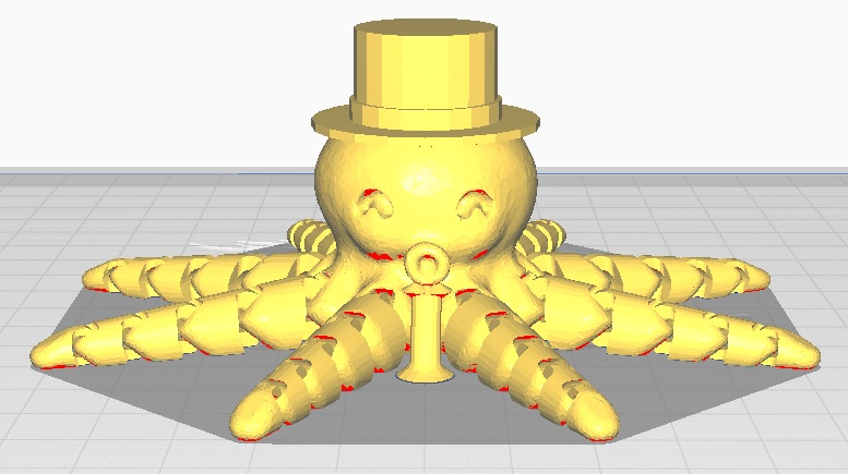 Octo with top hat