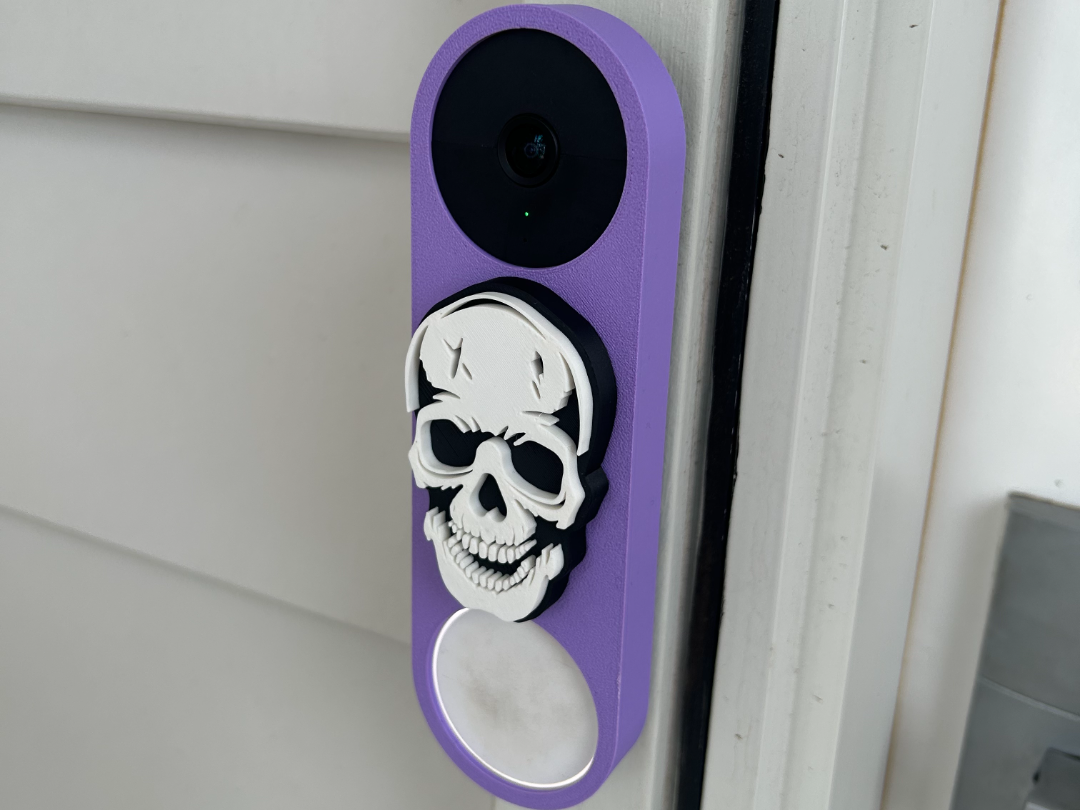 Halloween Google Nest Doorbell Cover