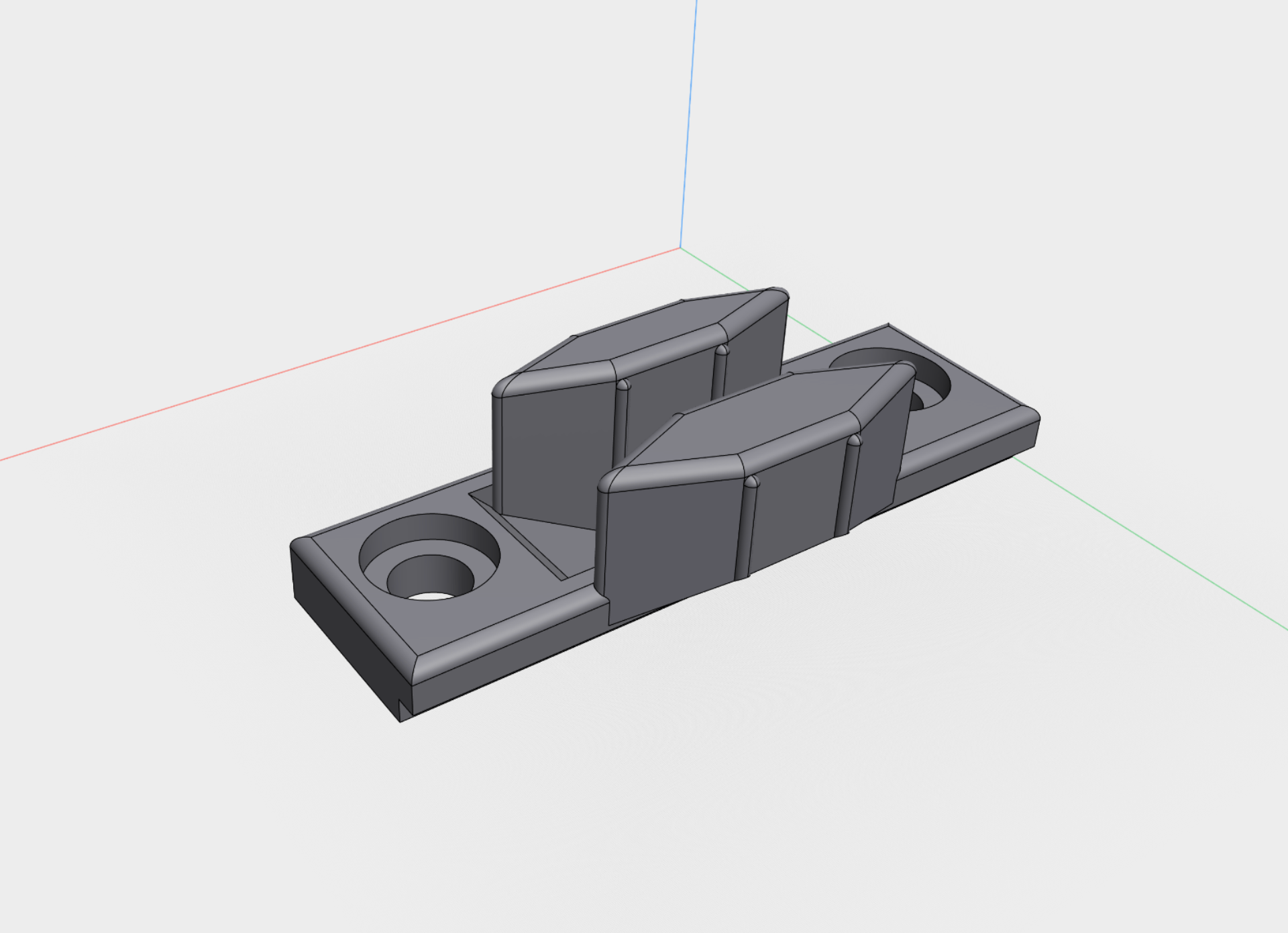 Malibu Caravan polyfix window locking plate