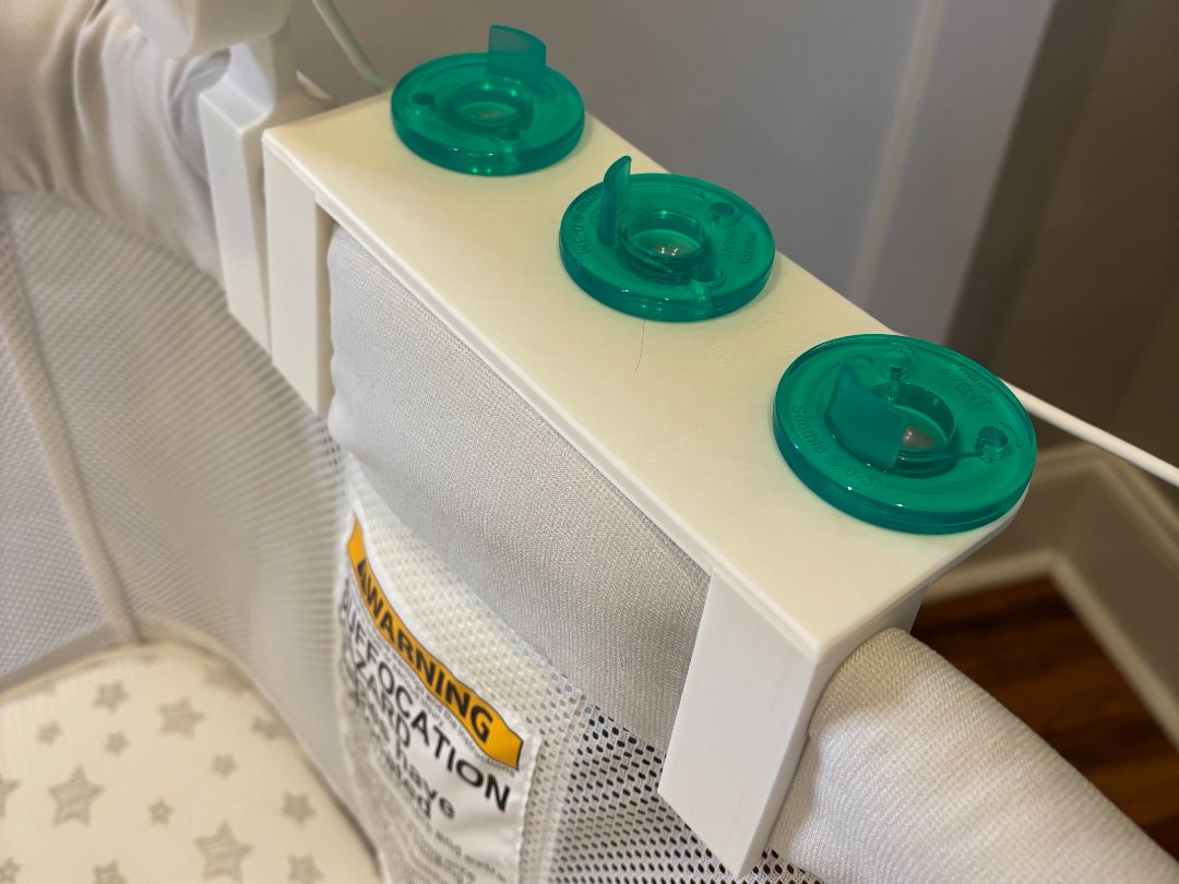 Pacifier Holder Shelf for Bedside Bassinet