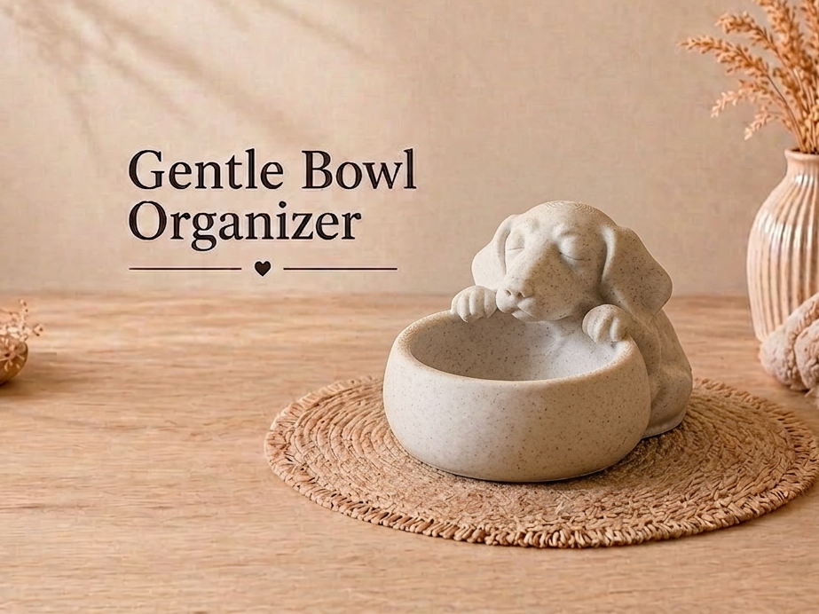 Gentle Bowl Dachshund - Organizer