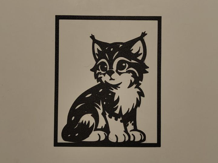 kitten cat wall art