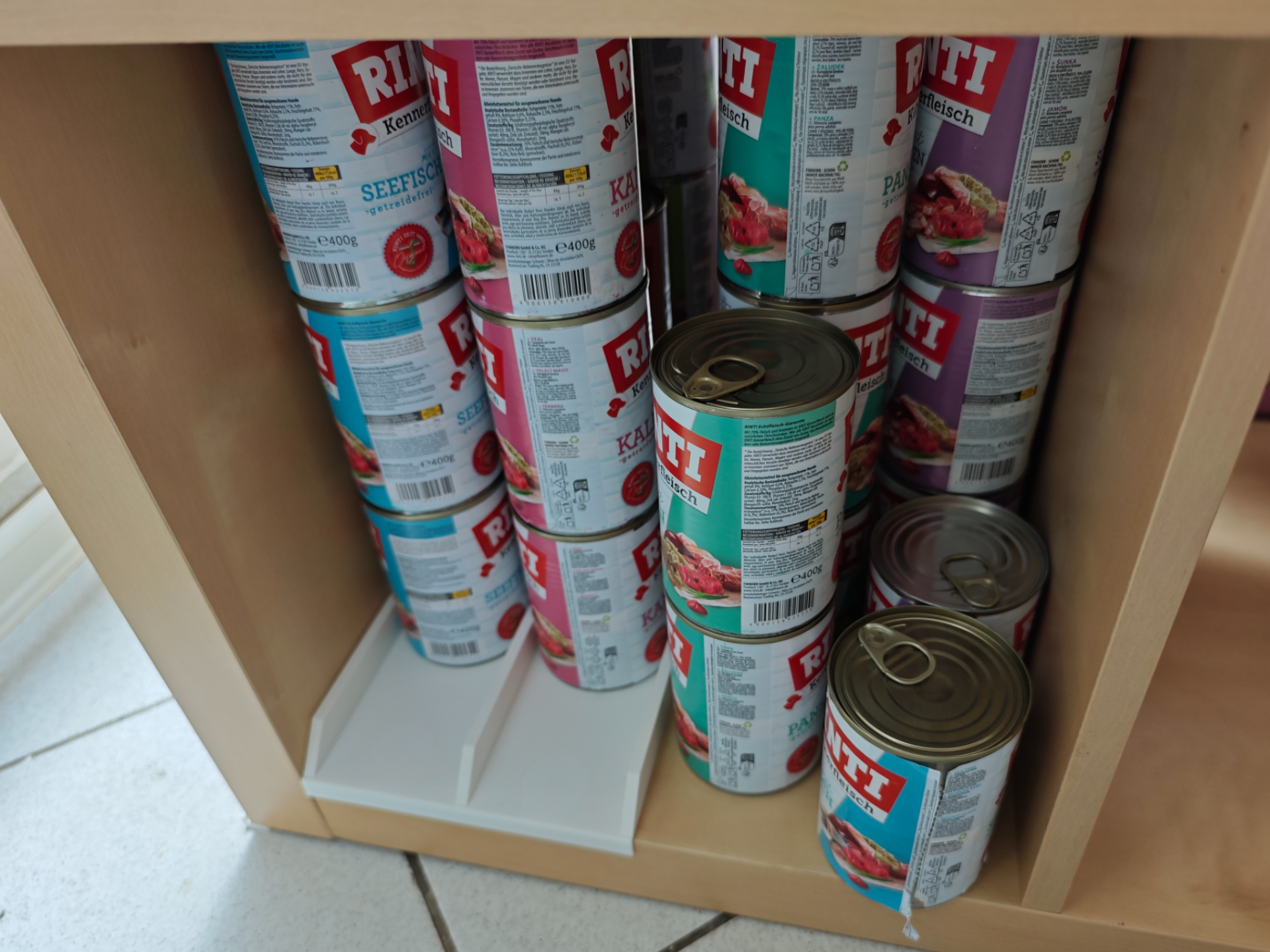 Futterdosen - Organizer für Kallax / Expedit