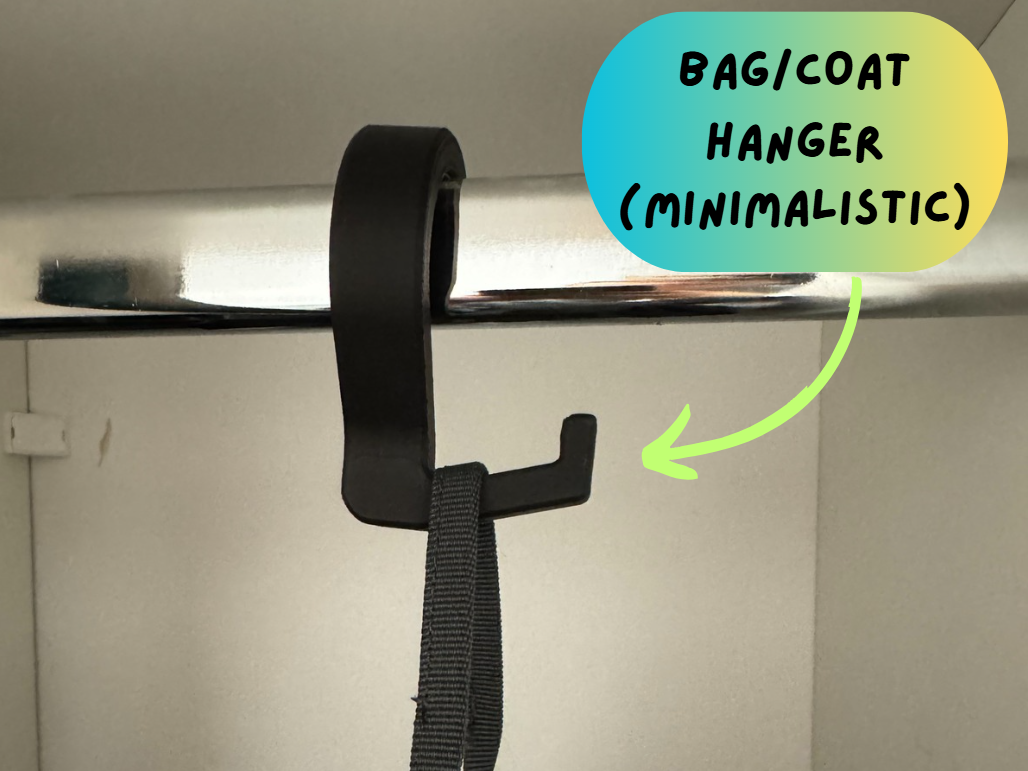 BAG/COAT Hanger (Minimalistic)