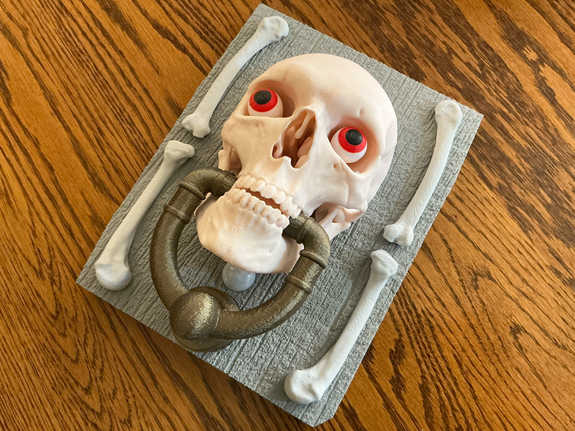 Spooky Haunted Halloween Door Knocker