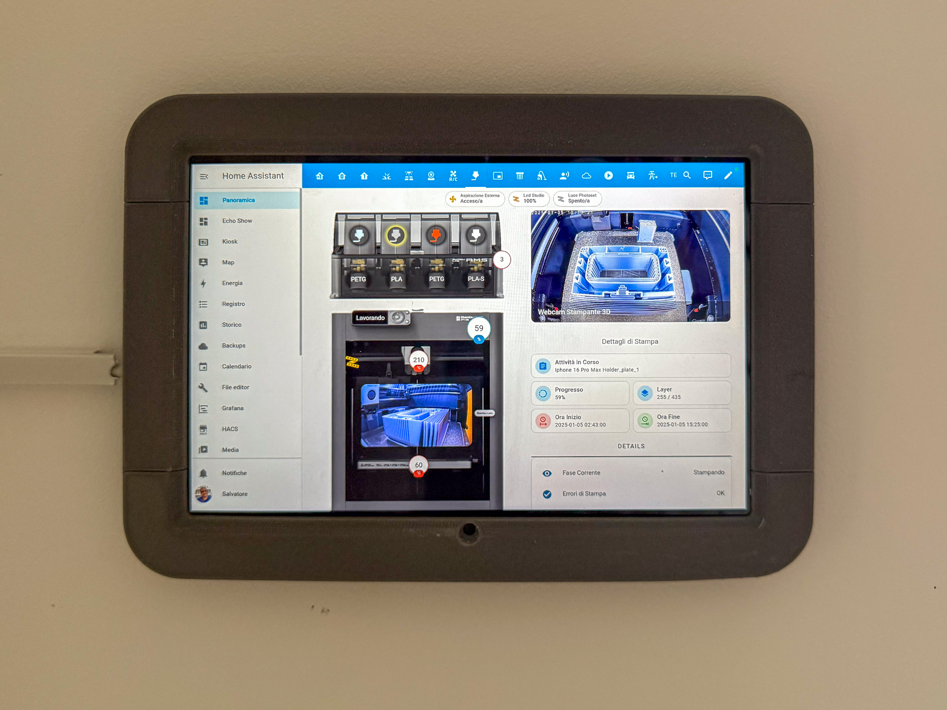 Lenovo M10 Tablet Wall support