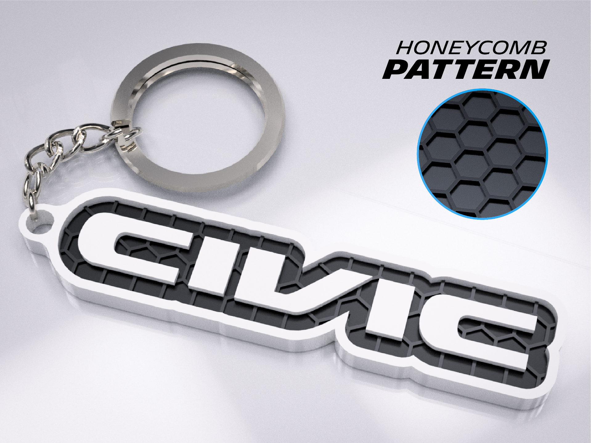 Honda CIVIC Keychain