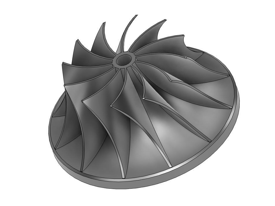 Turbo impeller