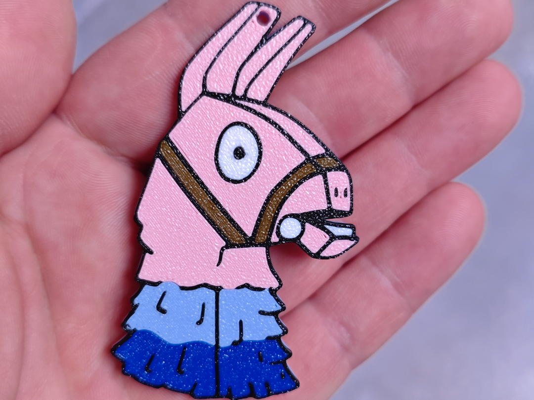 Fortnite Llama Keychain