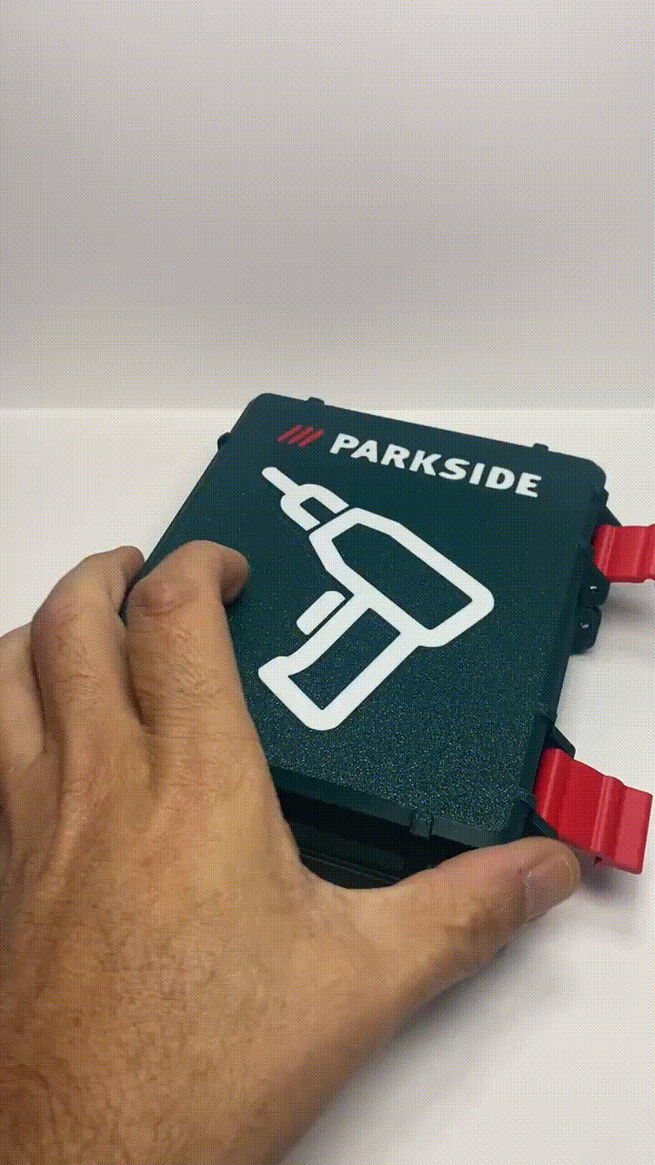Caja resistente para atornillador Parkside