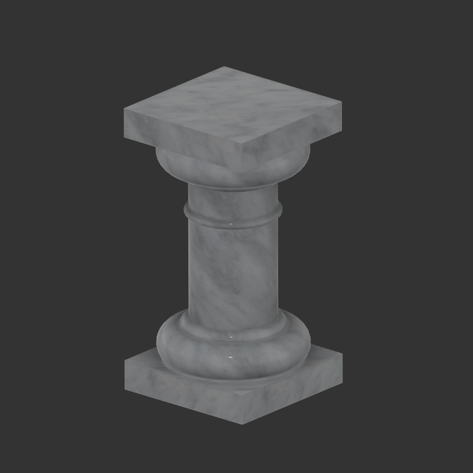 Roman Column Display Stand