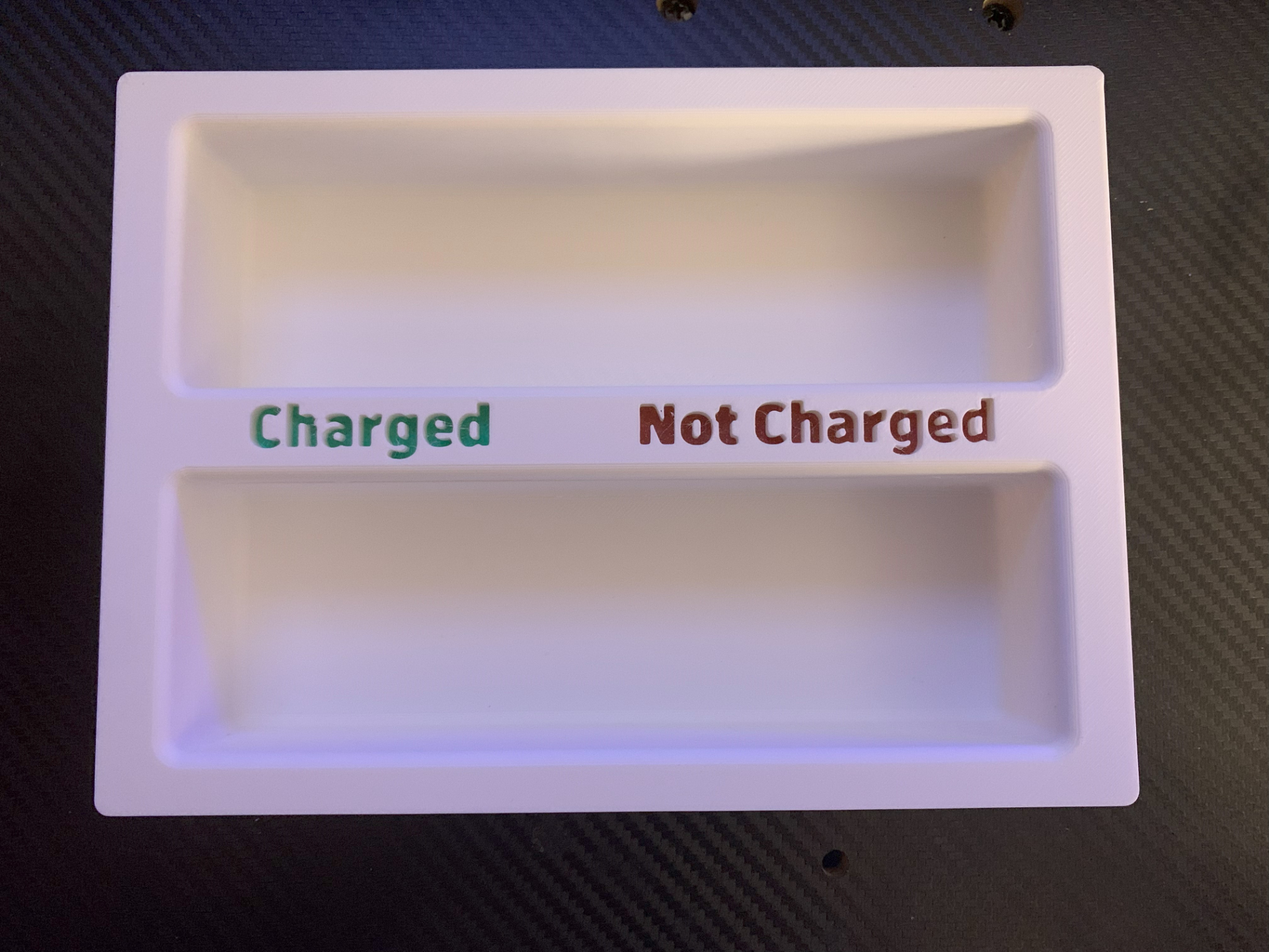 Rechargeable Battery Tray With Slider (AA)