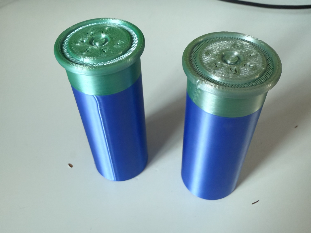 18650 battery case shotgun shell style