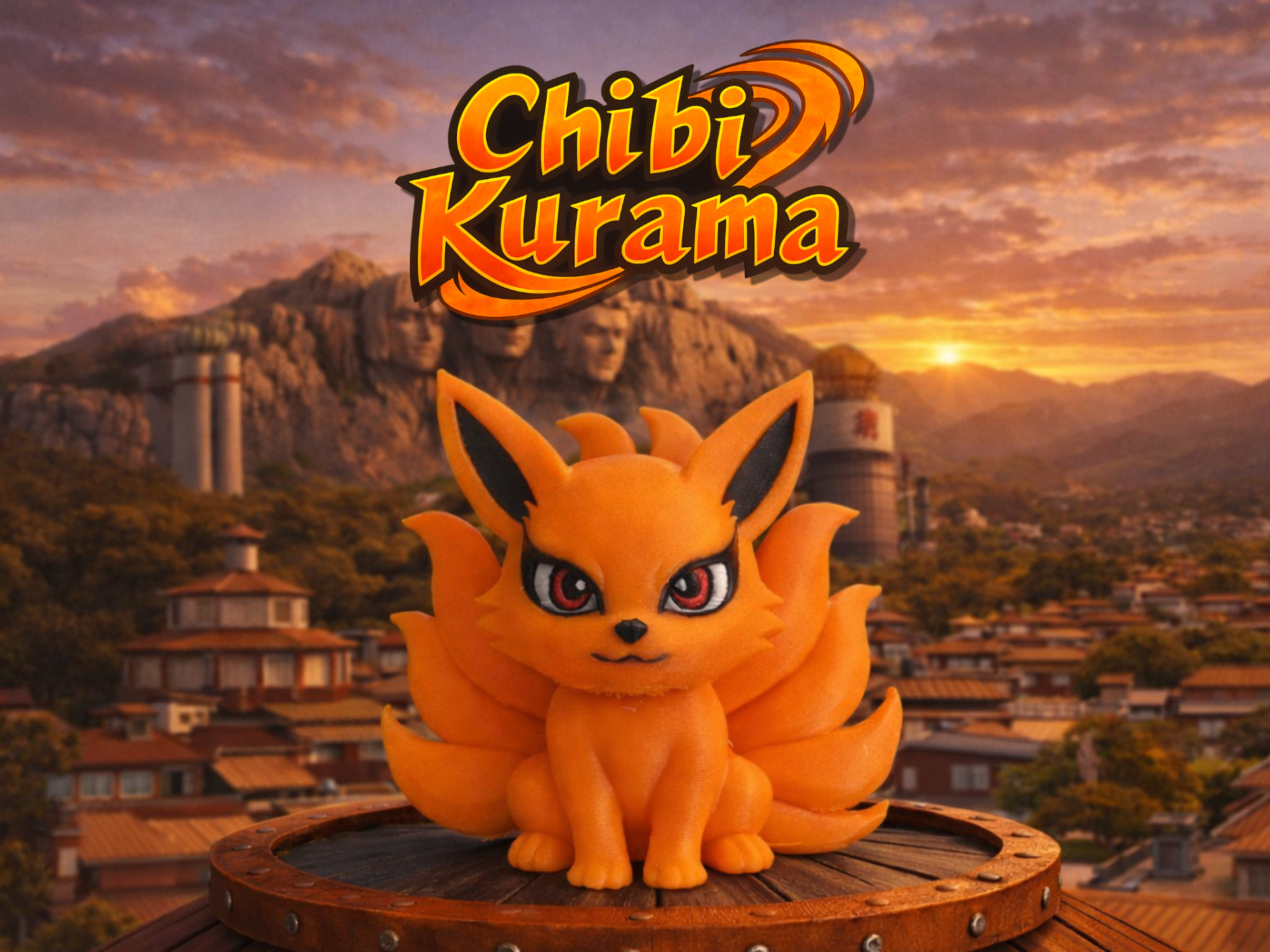 Chibi Kurama (Nine tails fox)
