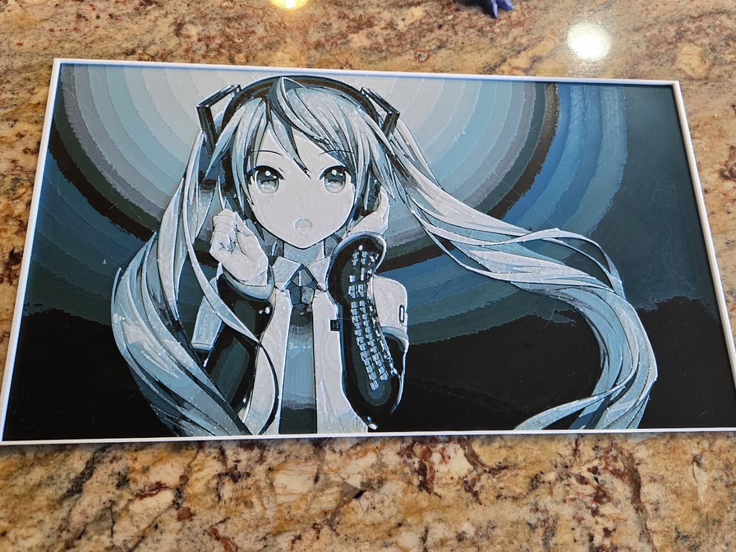 Miku Hatsune V2 Hueforge