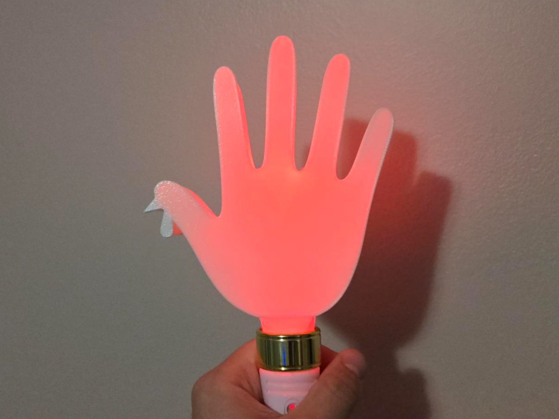 Ultimate Hand Turkey Lightstick Topper