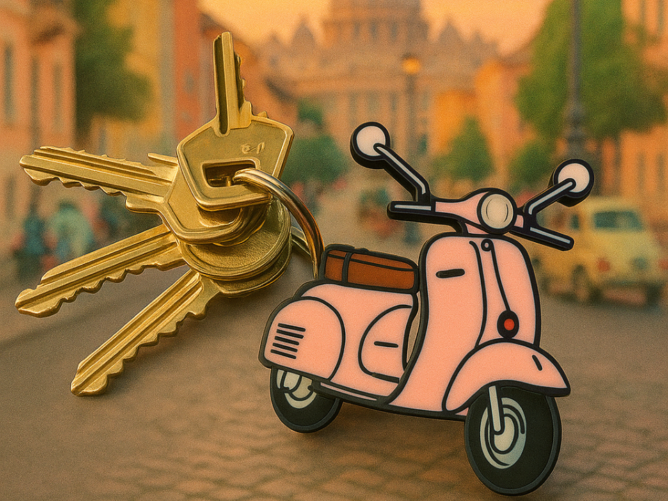 PORTACHIAVI VESPA VINTAGE