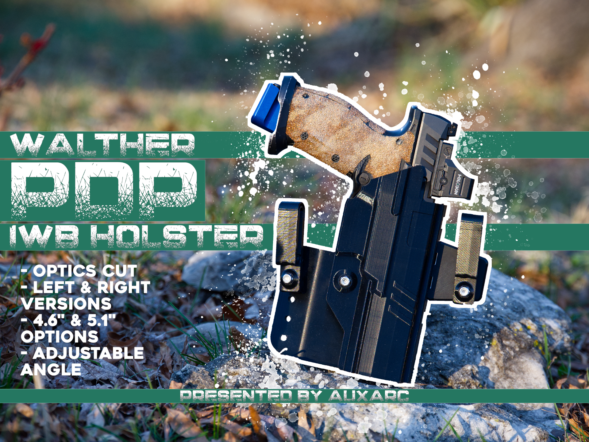 Walther PDP/PDP Pro IWB Holster