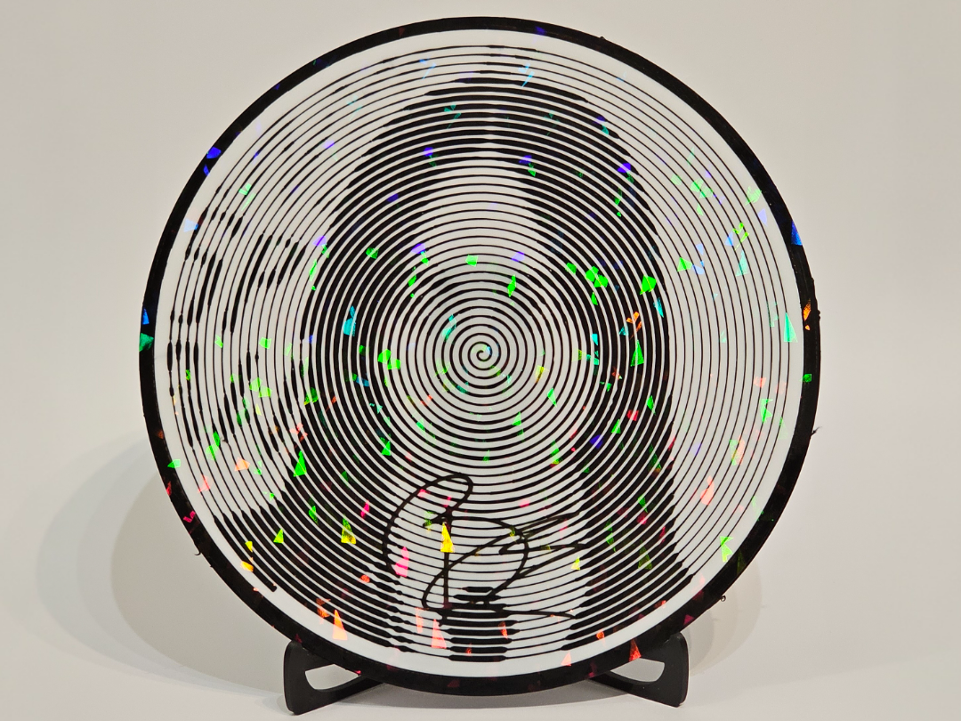 Vinyle décoratif illusion d'optique Billie Eilish