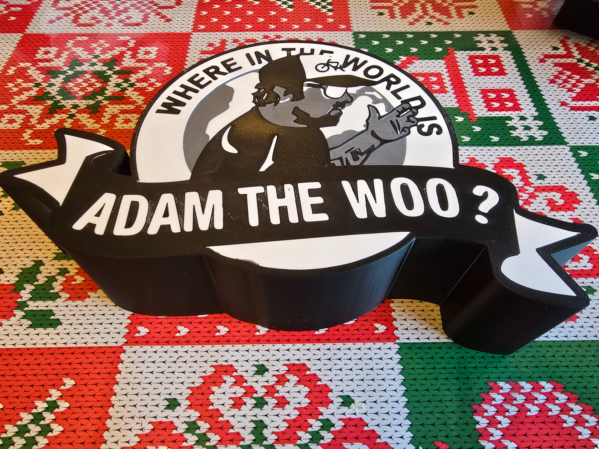 Adam The Woo Where in the World Lightbox