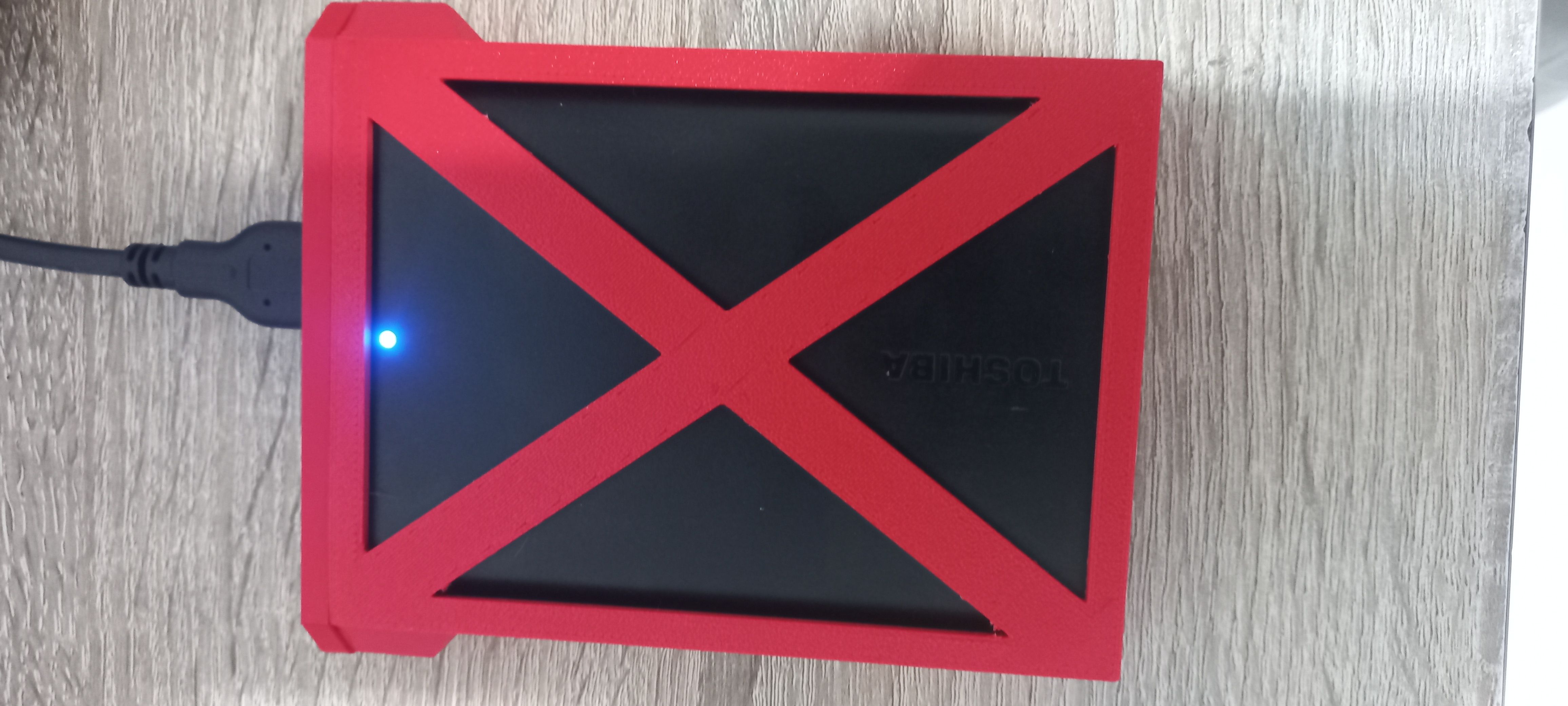Toshiba 2TB external hard drive case