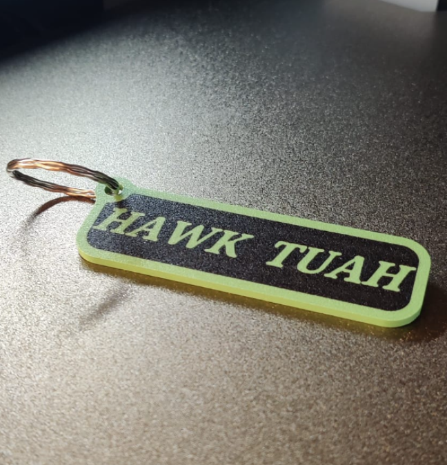 Keychain HAWK TUAH