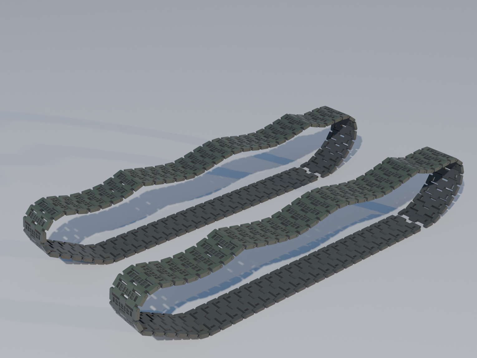 Su 152 articulated track for 0.2 mm nozzle