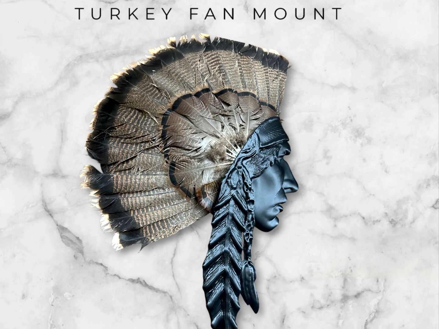 Turkey Fan Display- Crown of Feathers!