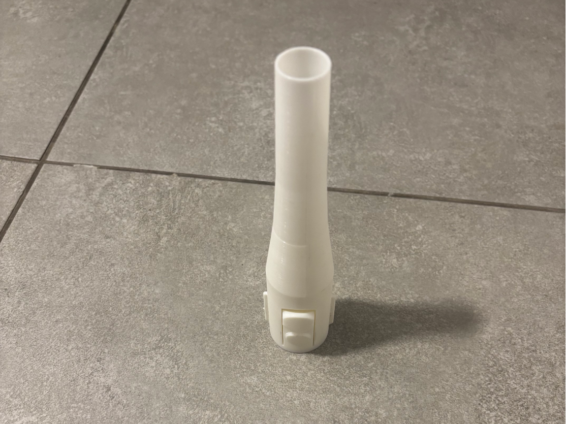 Dyson V12 connector for iRobot 405 trash bag