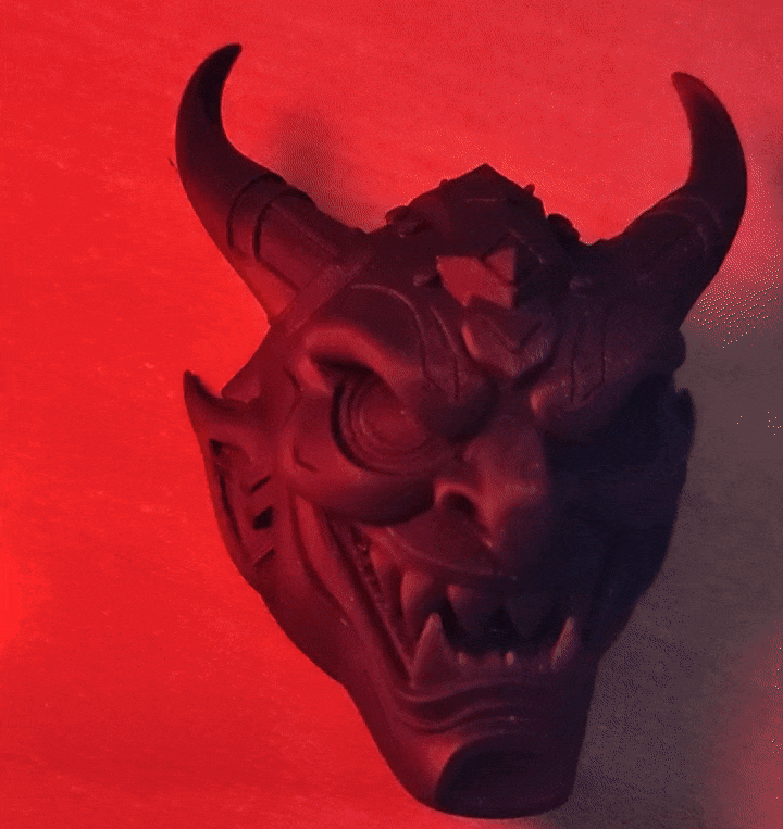 Hannya Japanese Demon Mask