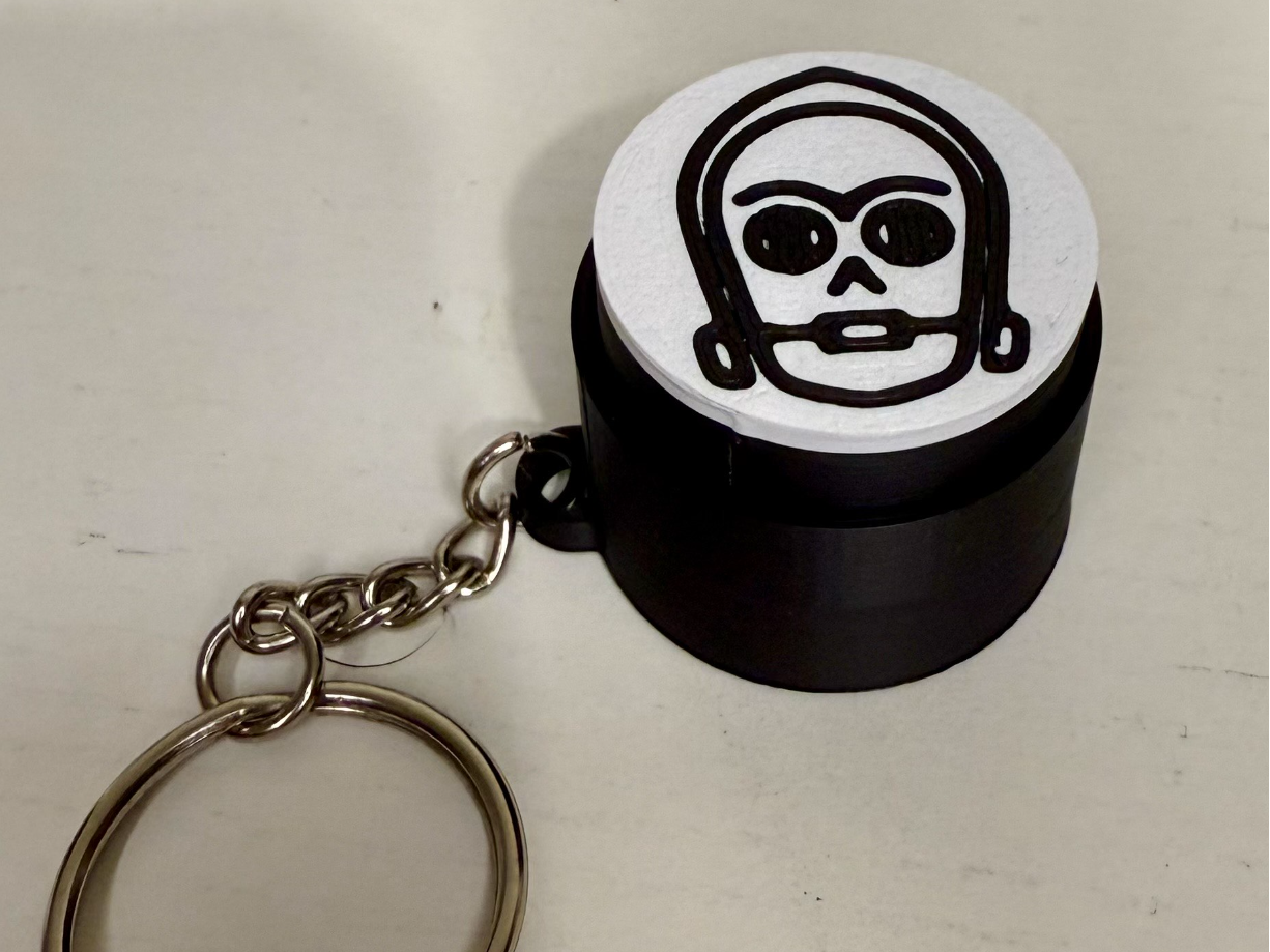 Star Wars C3PO Keyboard Fidget Clicker Keychain
