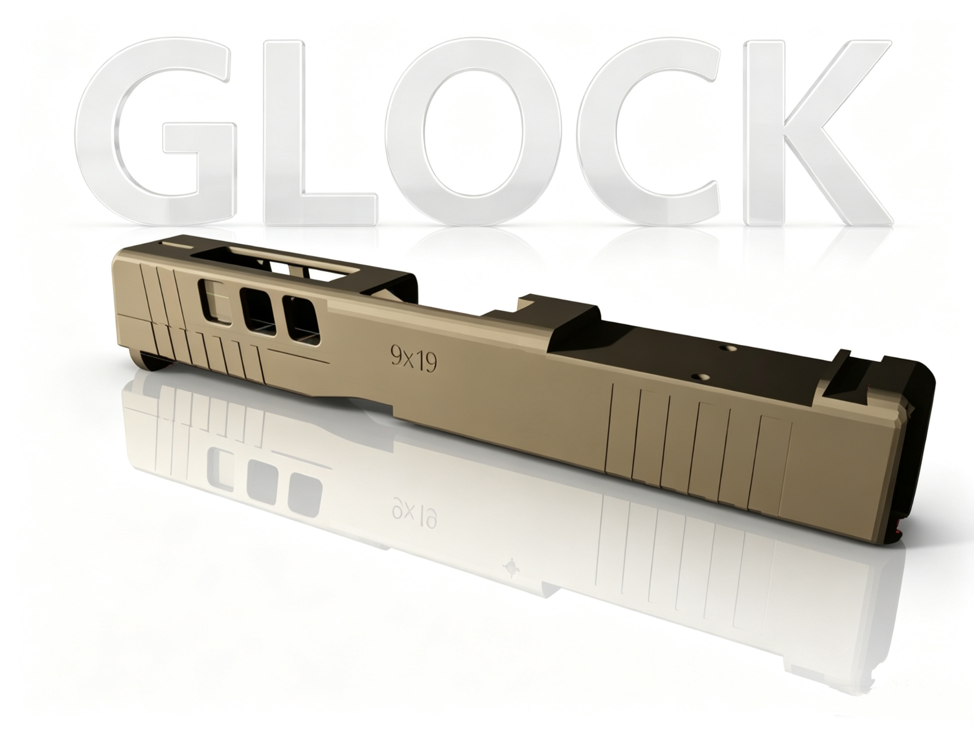 Glock19镂空滑套