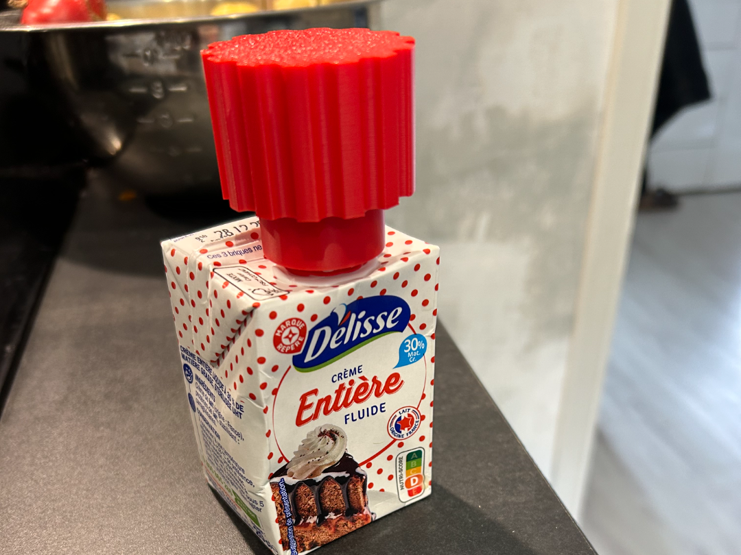 ouvre boite de crème facile