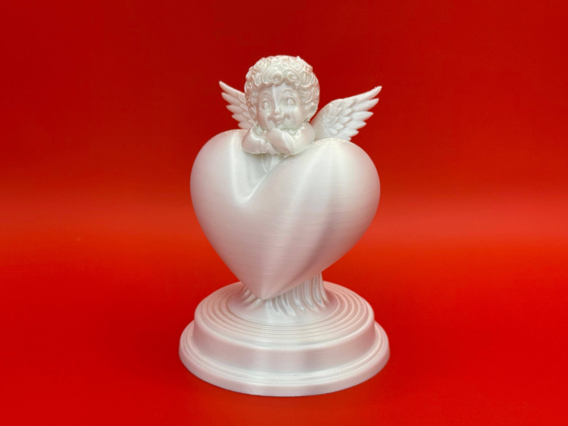 Angel with heart