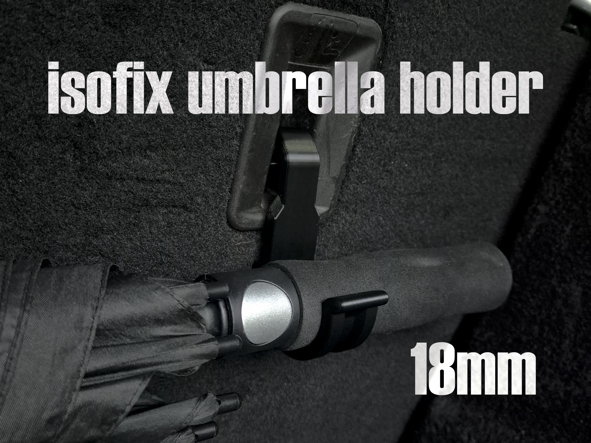 isofix umbrella holder (18mm)