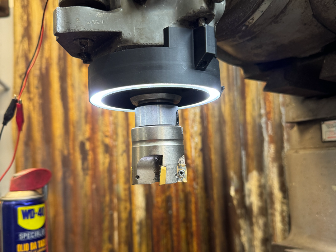 bridgeport mill quill light serie 1