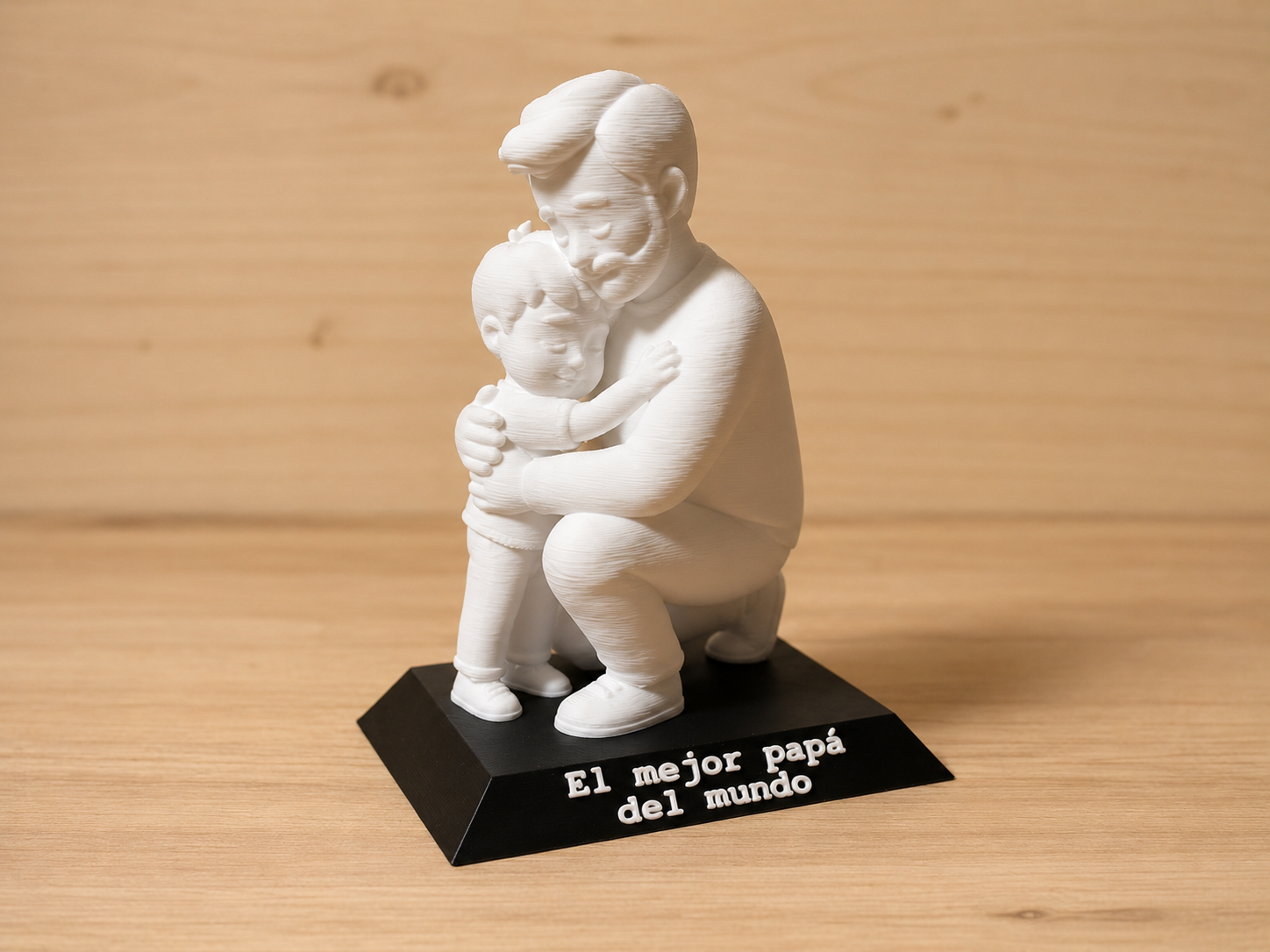 Figura Día del Padre - Padre e hijo 10 cm
