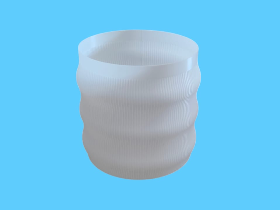 Light weight vase - only 30 grams!
