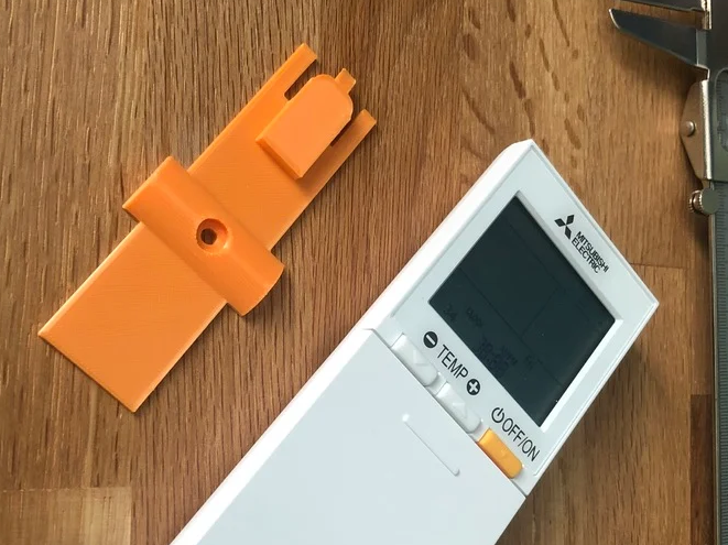 Mitsubishi Air Conditioner Remote - Wall Holder