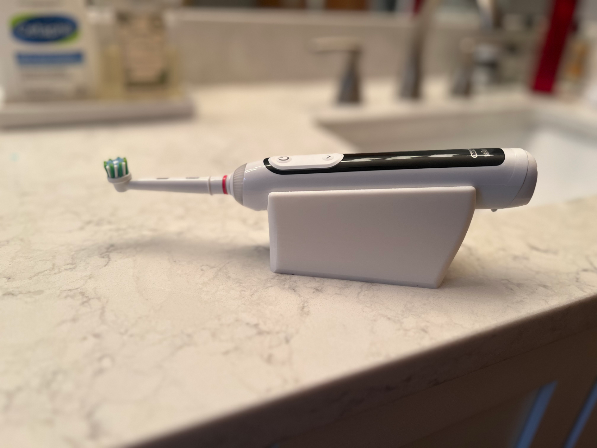 Angled Electric Toothbrush holder