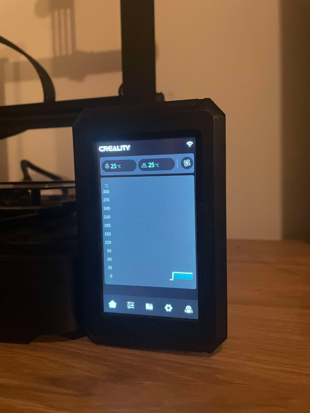 Ender 3 KE Vertical screen mount