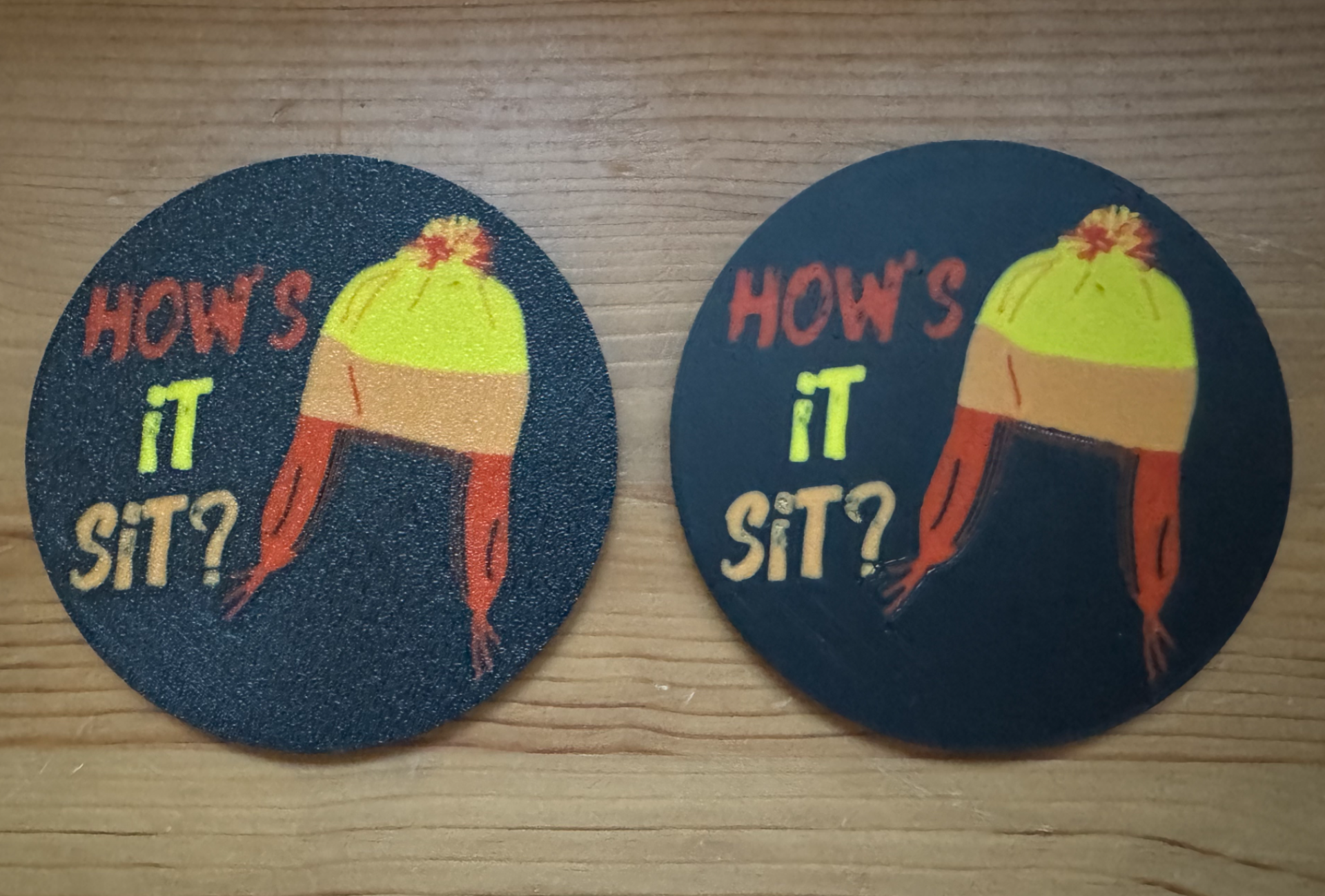 Jayne's hat coaster